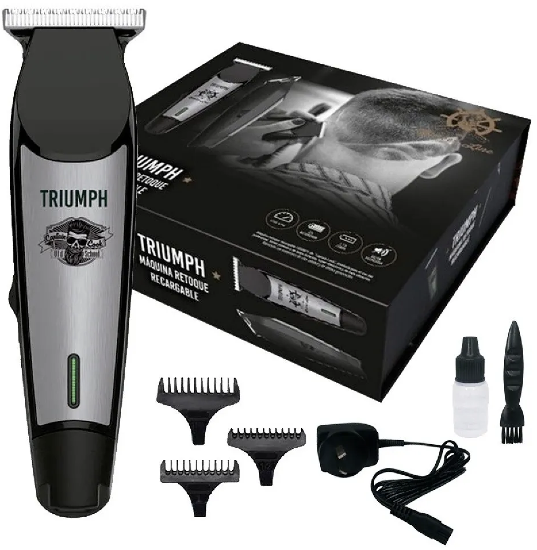 MAQUINA CORTE TRIUMPH BATERIA MINI CAPTAIN COOK retoque