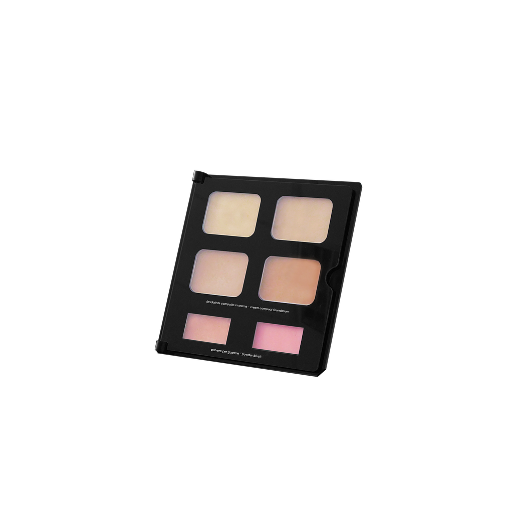 RVB BLACK SQUARE CREAM FDT + POWDER BLUSH (with cover) hasta fin de existencias