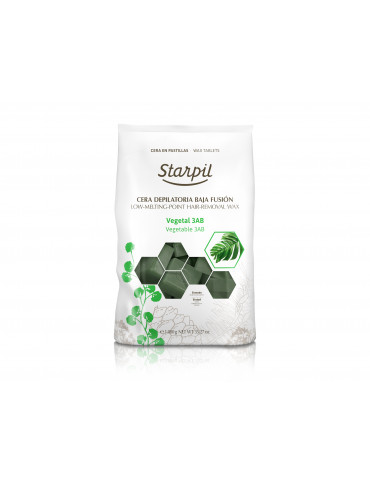 CERA PASTILLA 1 KG VEGETAL EXTRA STARPIL cx12