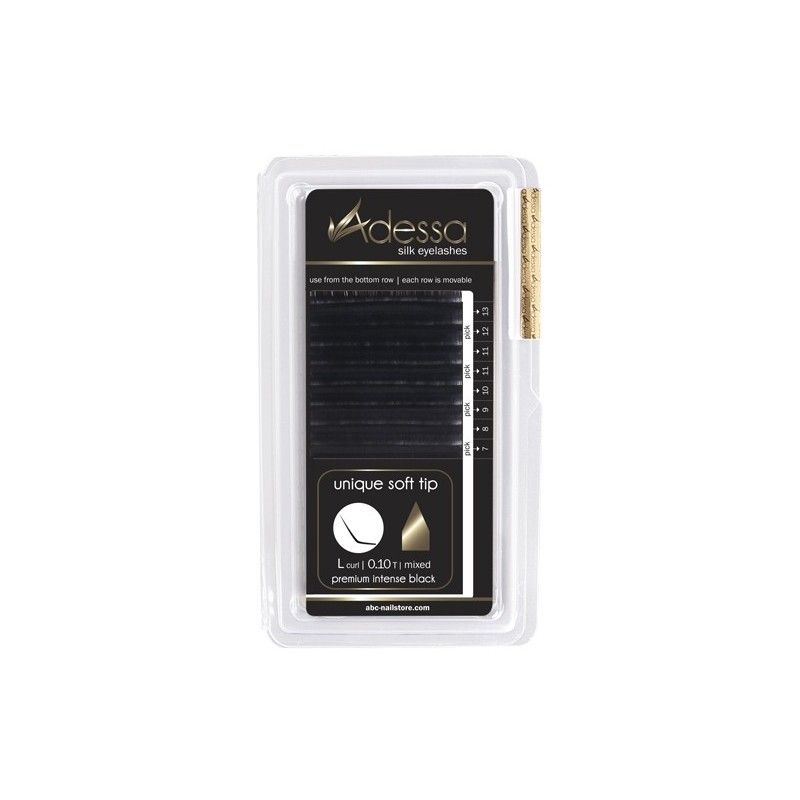Adessa Silk Lashes Curl-L  10MM  0,15  8 filas hasta fin de existencias
