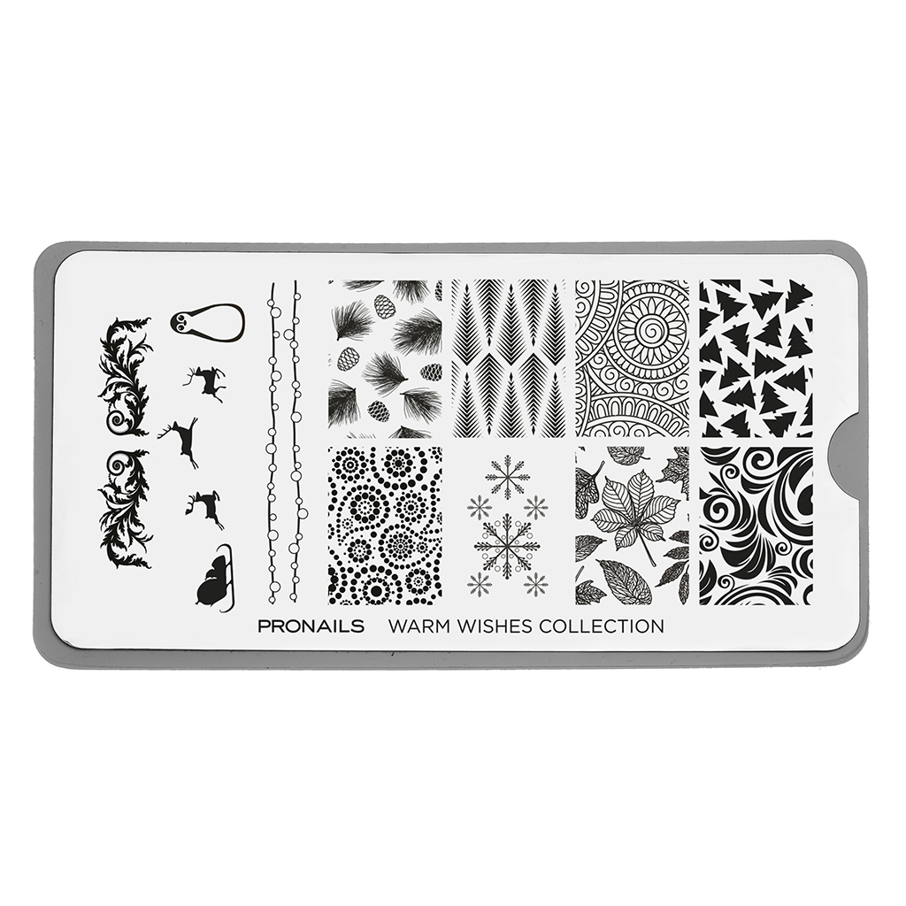 PN Kit Estampacion Warm Wishes (placa) hasta fin de existencias