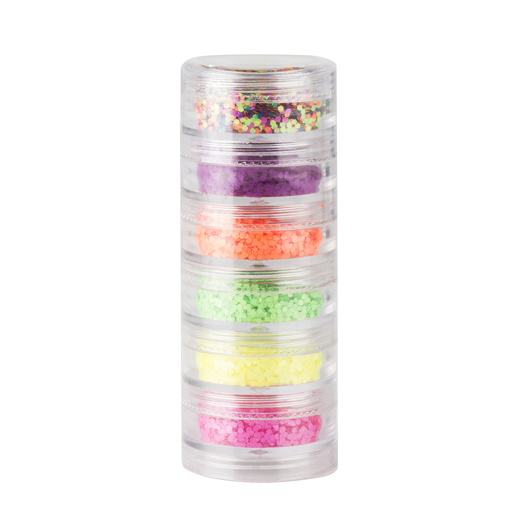 PN Torre polvo  glitter fluo mashup hasta fin de existencias