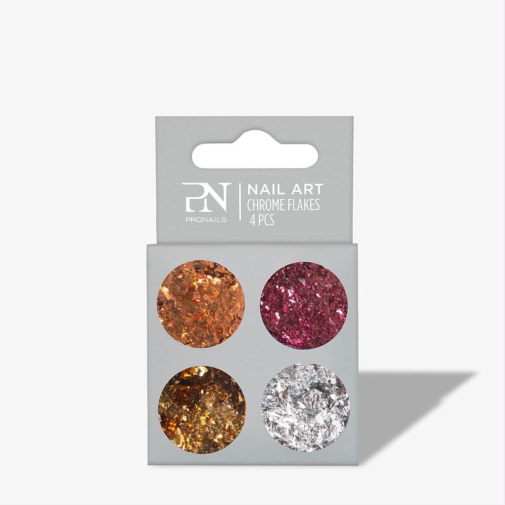 PN Chrome Flakes Kit 4 pcs hasta fin de existencias