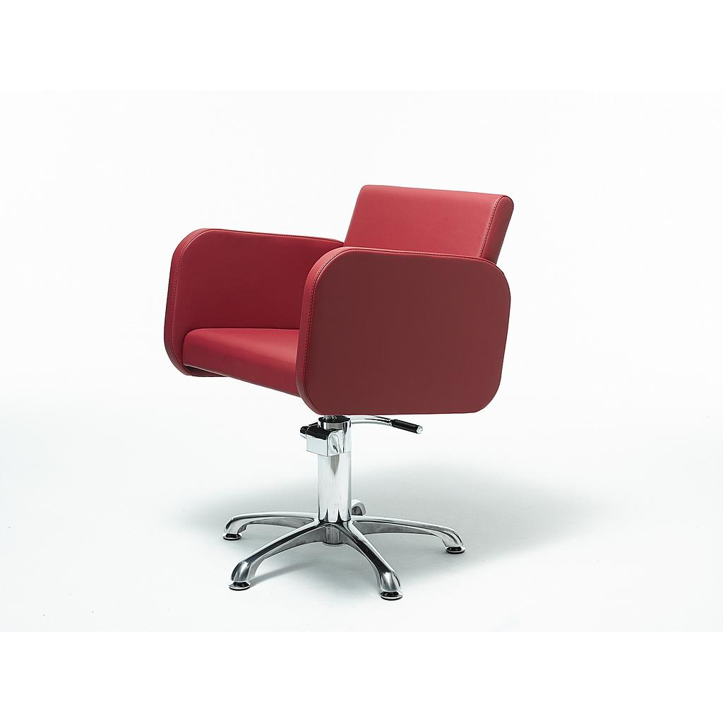 SILLA TOCADOR MANHATTAN base estrella hidráulica aluminio