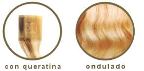 CABELLO NAT. KERATINA ONDULADO COLOR 17 55/60cm 10uds hasta fin de existencias