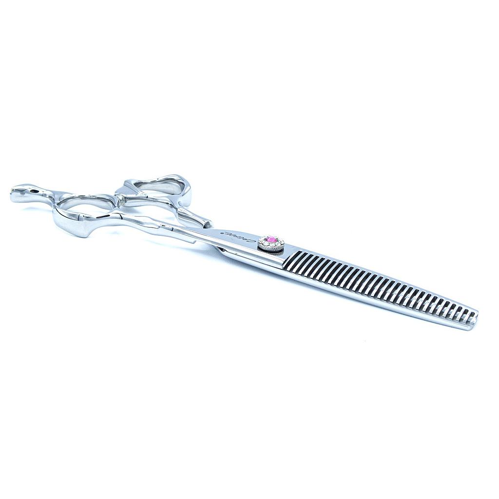 TIJERA ESCULPIR 6” FILO JAPONES ACERO 440C 30 DIENTES NOA (CP630) CRENDE