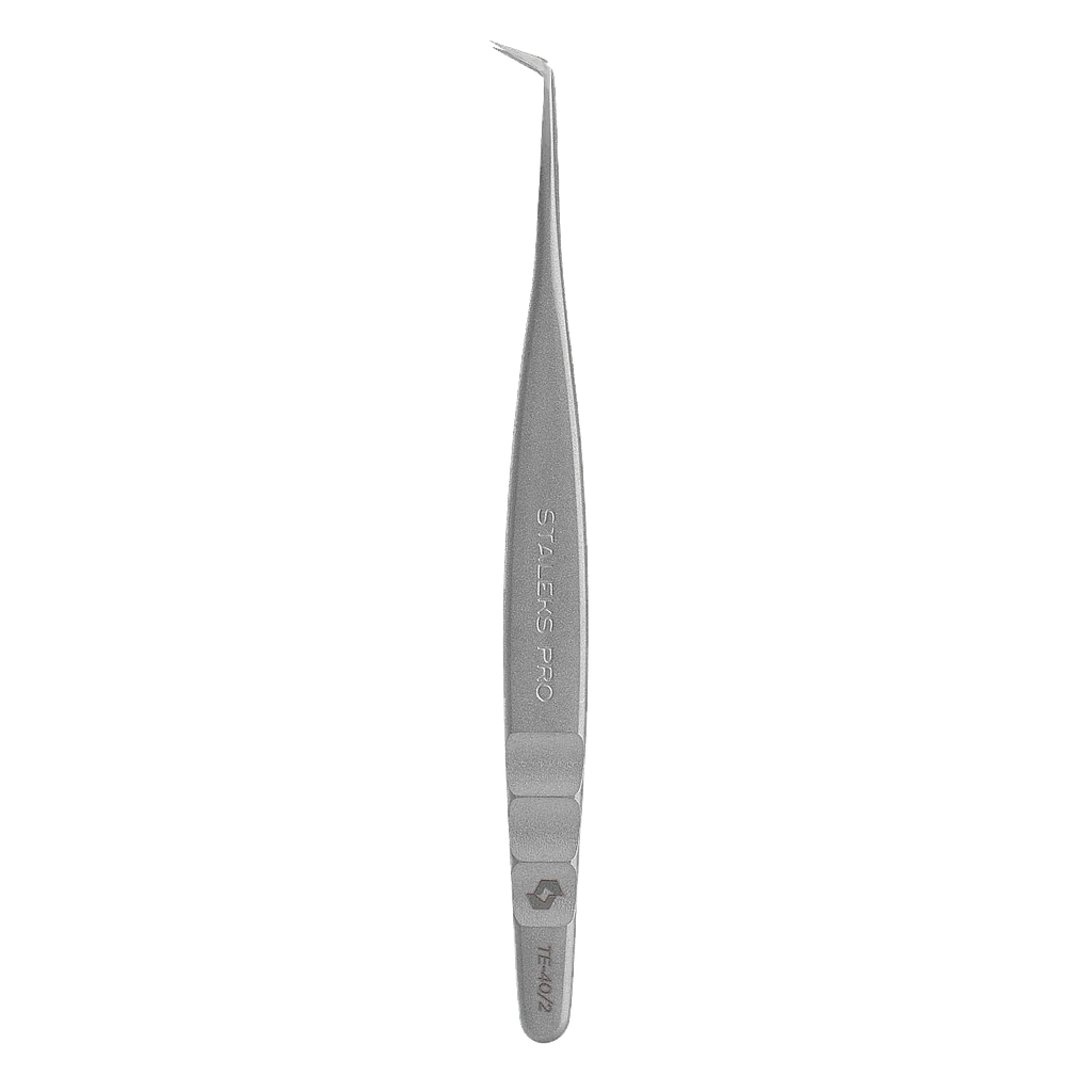 PINZA PESTAÑAS EXPERT 40 TIPO 2 forma de L,70’ STALEKS