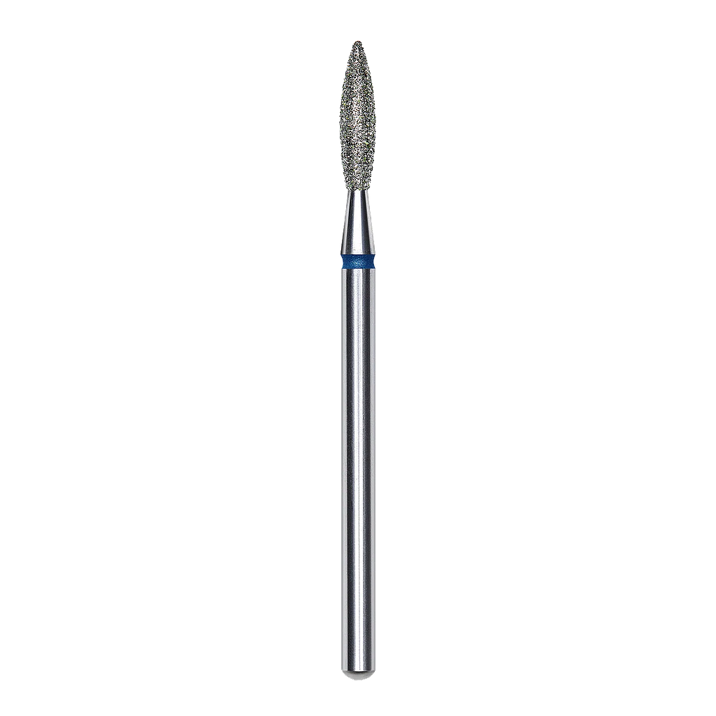 FRESA DIAMANTE PIEL LLAMA AZUL EXPERT diametro 2,3 mm largo 10mm STALEKS
