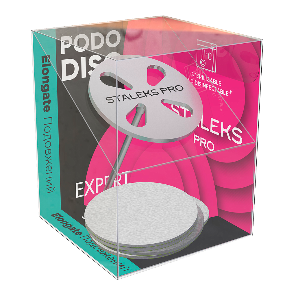 PODODISCO ALARGADO EXPERT L diametro 25mm grano 180  5 uds STALEKS