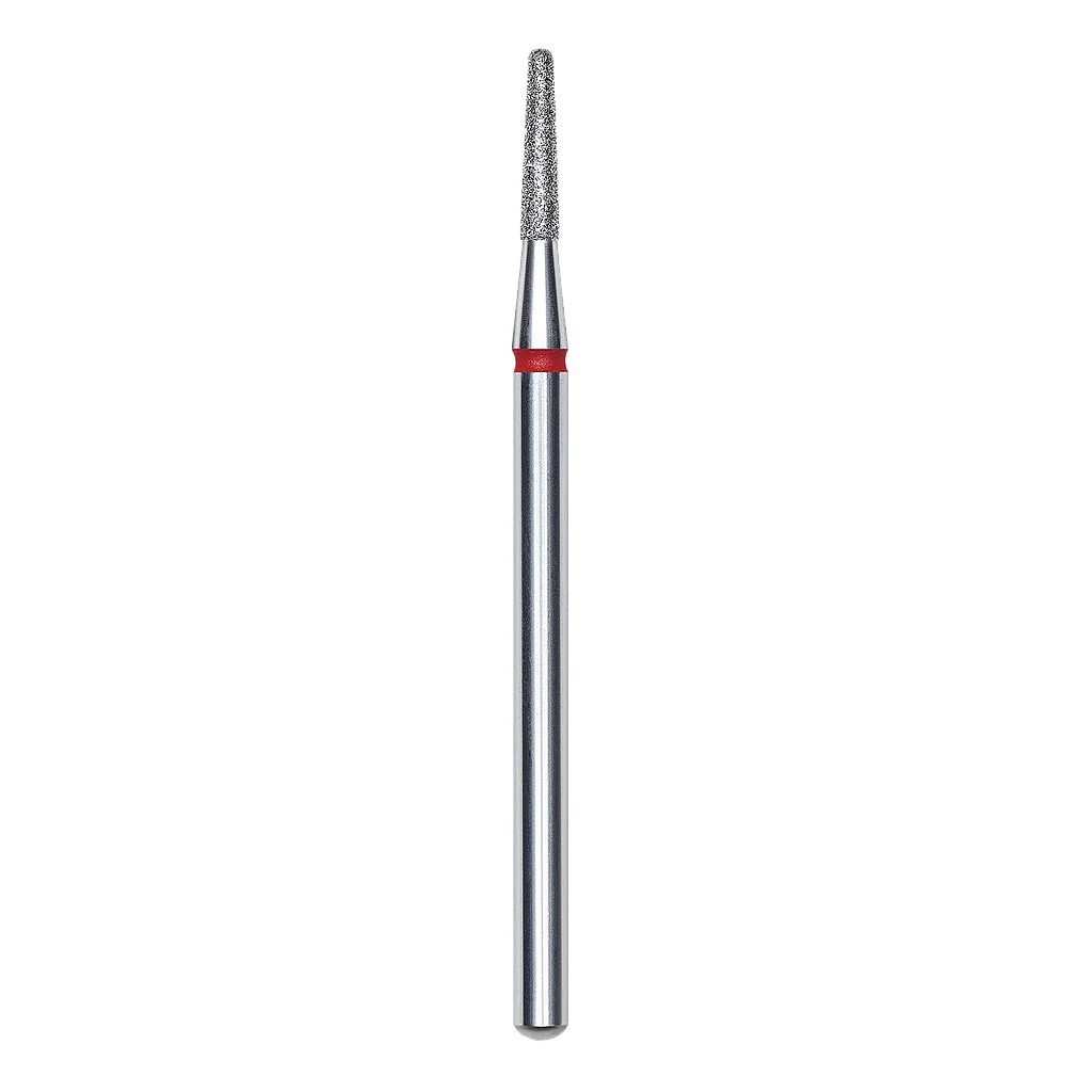 FRESA DIAMANTE PIEL FRUSTUM ROJA EXPERT diámetro 1,8mm/ parte útil 8mm STALEKS