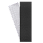 PM Papel Mechas Ebony 11 x 47cm 50uds